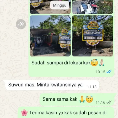 Pengiriman Papan Bunga Duka Ujung Menteng