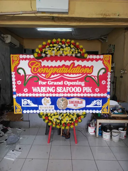 Papan Bunga Ucapan Selamat Ujung Menteng